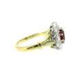 Ruby diamond ring