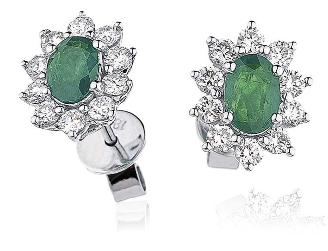 Bje0061 Em 1 68 Cts 18 Ct Centre 0 97 Ct