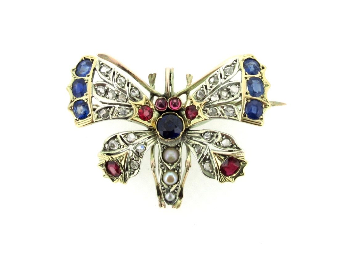 Vintage jewellery brooch