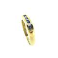 Sapphire diamond ring