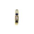 Sapphire diamond ring