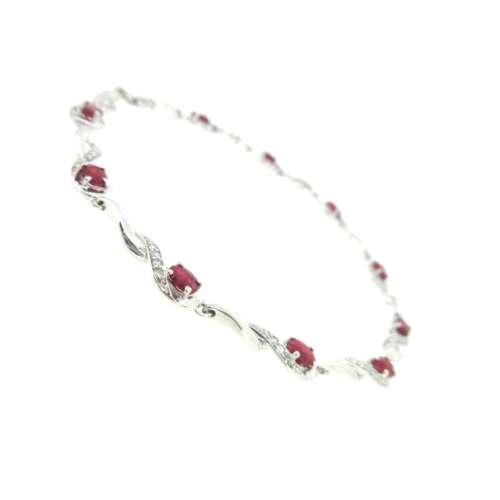 Ruby & Diamond Bracelet