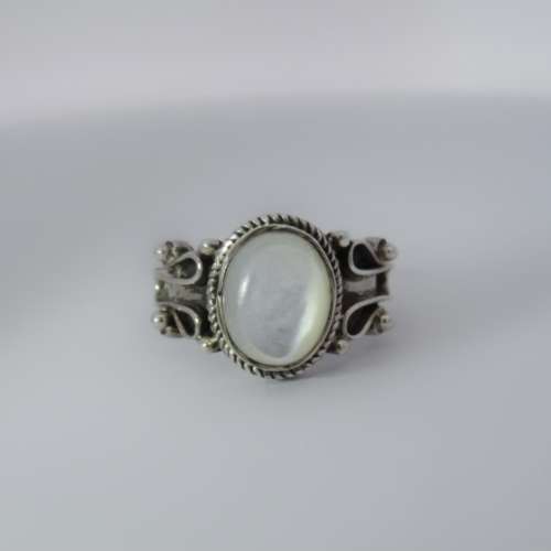 Ethnic Moonstone Ring