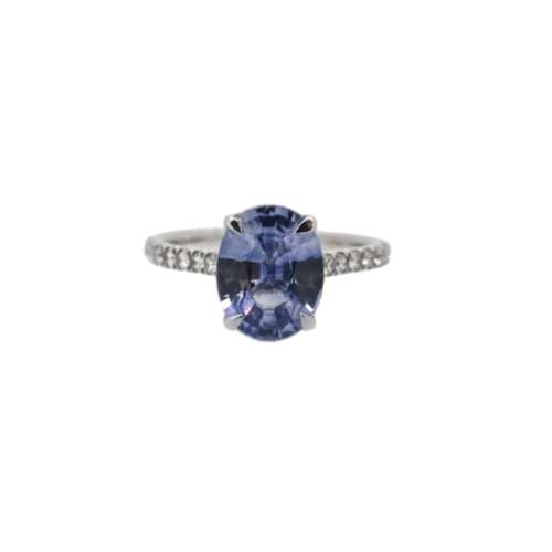 Sapphire & Diamond Ring