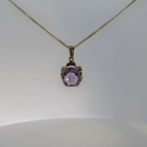 Vintage Amethyst Necklace