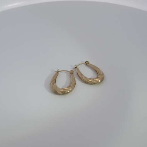 Gold Hoop Earrings