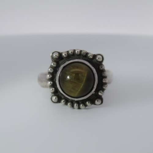 Ethnic Tigers Eye Ring