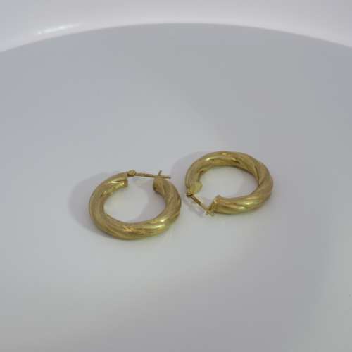 Gold Hoop Earrings