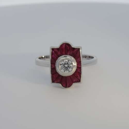 Ruby & Diamond Ring