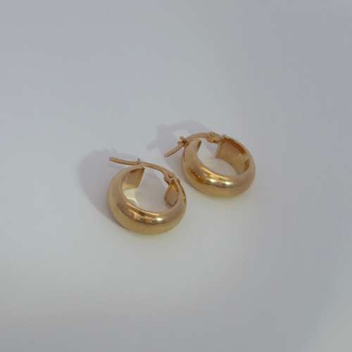 Gold Hoop Earrings