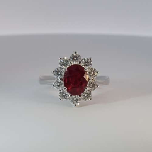 Ruby & Diamond Ring