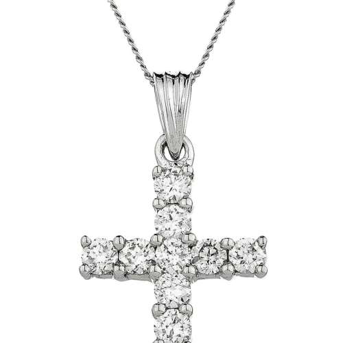 Diamond Cross Necklace