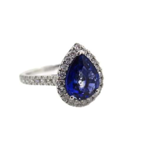 Sapphire & Diamond Ring