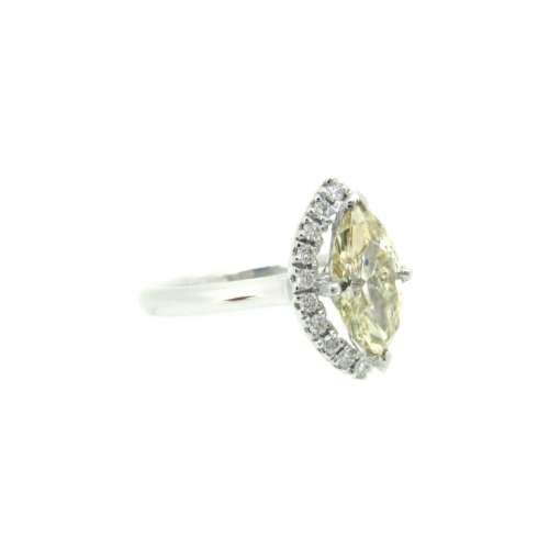 Marquise Cut Diamond Ring