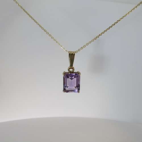 Vintage Amethyst Necklace