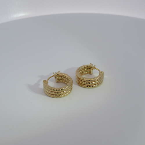 Gold Hoop Earrings