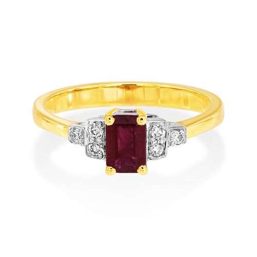 Ruby & Diamond Ring