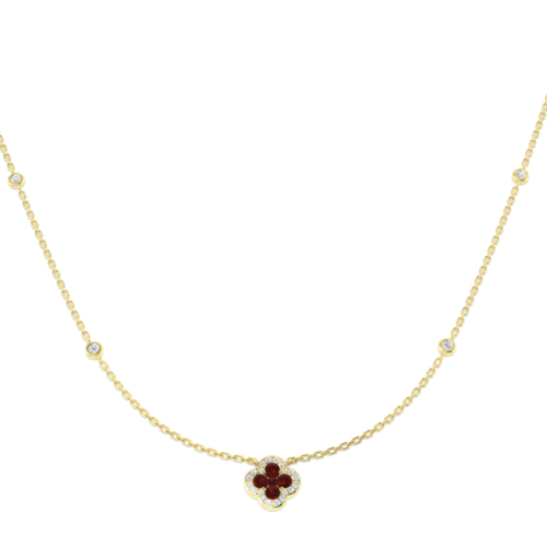 Ruby & Diamond necklace