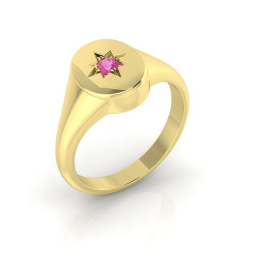 Gold Signet Ring