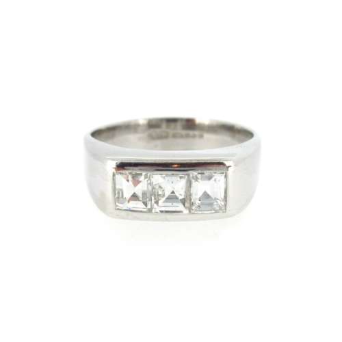 Men's Platinum Diamond Ring